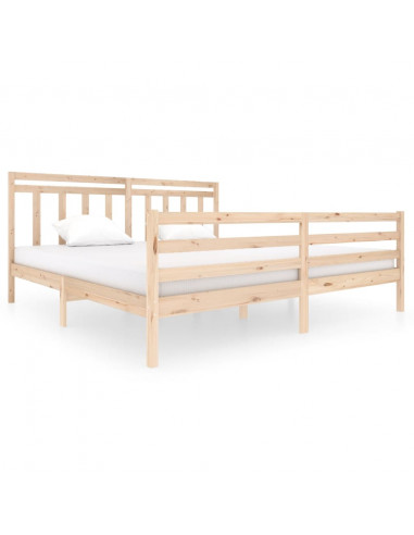 Giroletto in Legno Massello di Pino 200x200 cm