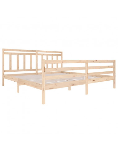 Giroletto in Legno Massello di Pino 200x200 cm