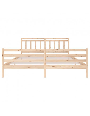 Giroletto in Legno Massello di Pino 200x200 cm