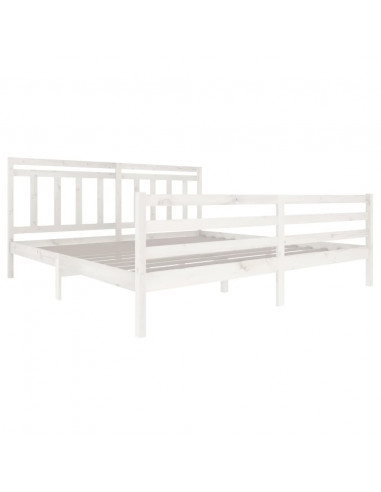 Giroletto Bianco in Legno Massello 200x200 cm