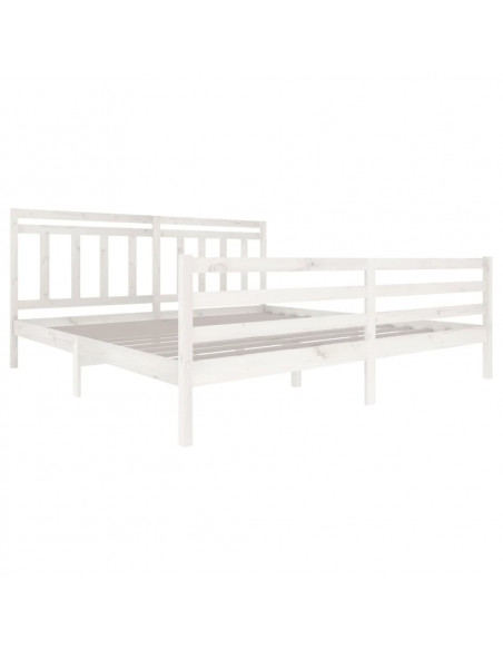 Giroletto Bianco in Legno Massello 200x200 cm