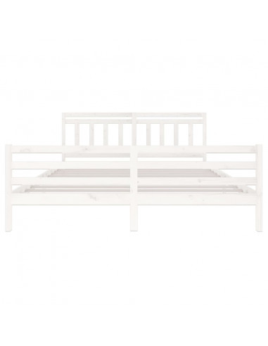 Giroletto Bianco in Legno Massello 200x200 cm