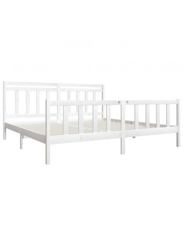 Giroletto Bianco in Legno Massello 200x200 cm