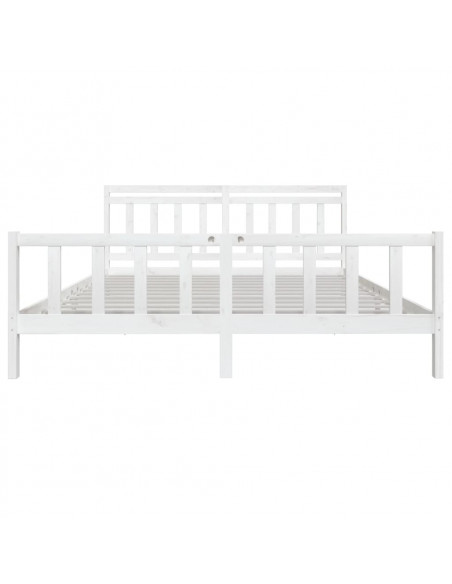 Giroletto Bianco in Legno Massello 200x200 cm