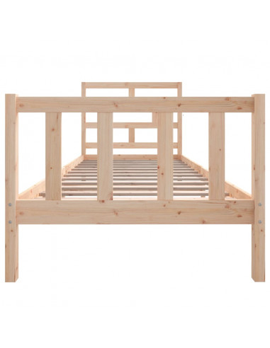 Giroletto in Legno Massello di Pino 90x190 cm Single