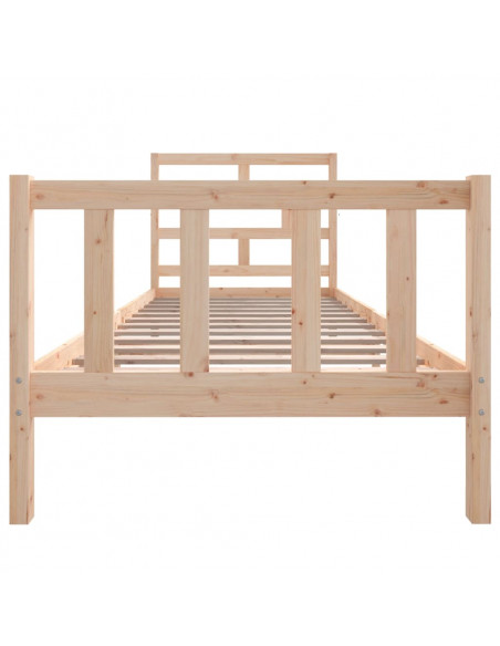 Giroletto in Legno Massello di Pino 90x190 cm Single