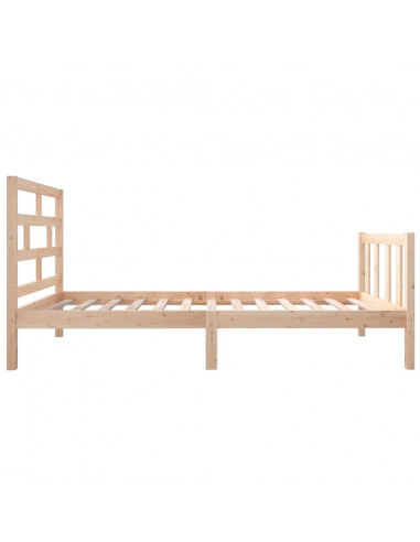 Giroletto in Legno Massello di Pino 90x190 cm Single