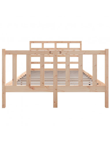 Giroletto in Legno Massello di Pino 120x190cm Small Double