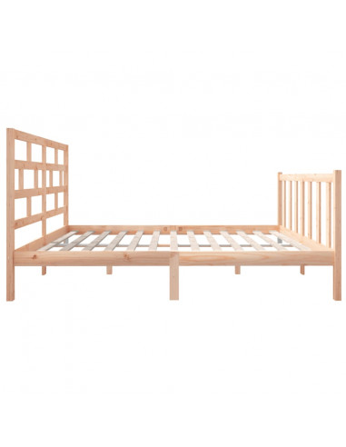 Giroletto in Legno Massello di Pino 120x190cm Small Double