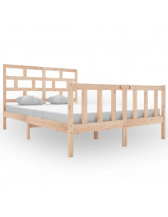 Giroletto in Legno Massello di Pino 140x200 cm 2