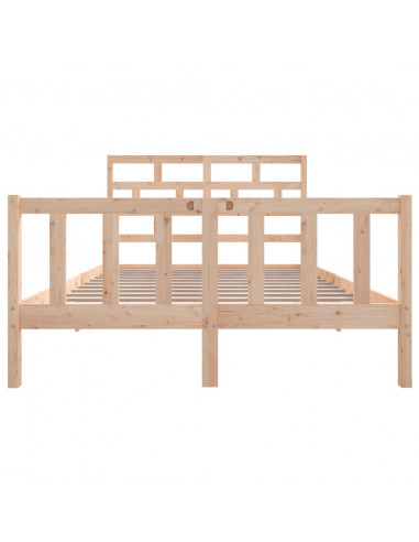 Giroletto in Legno Massello di Pino 140x200 cm