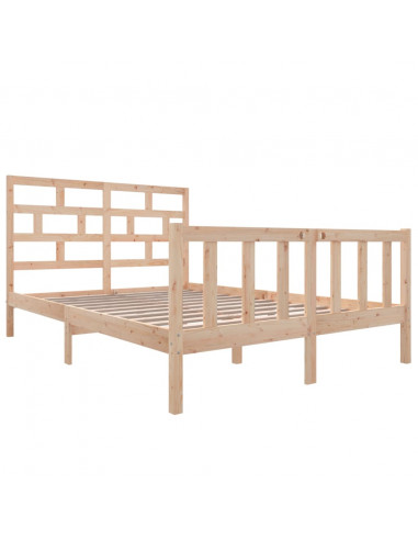 Giroletto in Legno Massello di Pino 160x200 cm