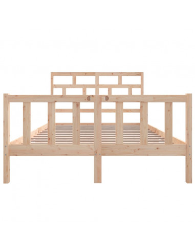 Giroletto in Legno Massello di Pino 160x200 cm