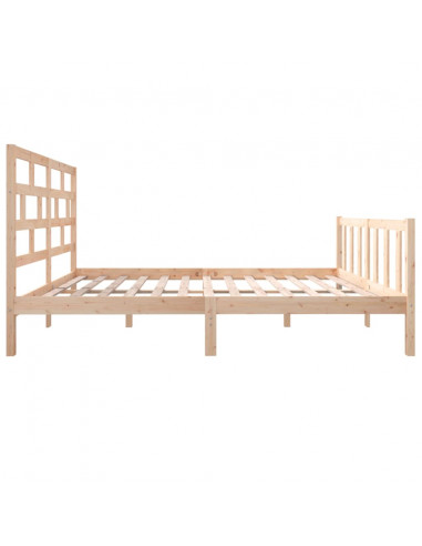Giroletto in Legno Massello di Pino 160x200 cm