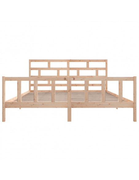 Giroletto in Legno Massello 180x200 cm Super King