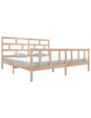 Giroletto in Legno Massello di Pino 200x200 cm