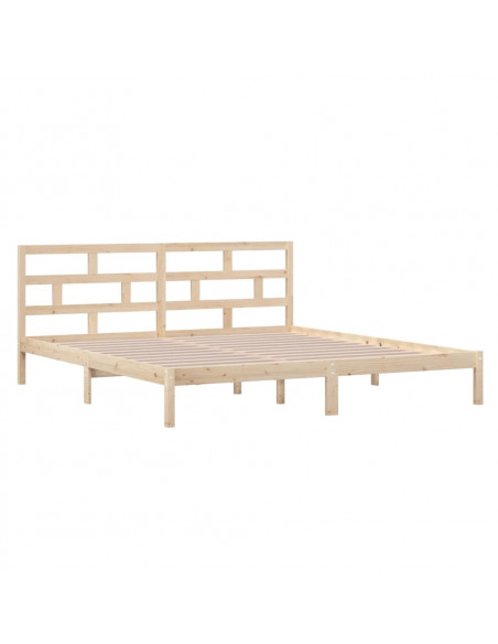 Giroletto in Legno Massello di Pino 140x190 cm