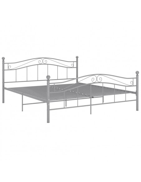 Giroletto Grigio in Metallo 140x200 cm