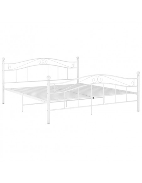 Giroletto Bianco in Metallo 160x200 cm
