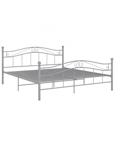 Giroletto Grigio in Metallo 160x200 cm