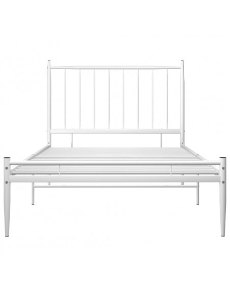 Giroletto Bianco in Metallo 90x200 cm