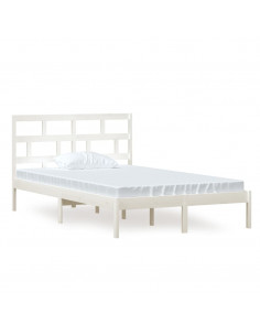 Giroletto Bianco in Legno Massello di Pino 120x200 cm 2