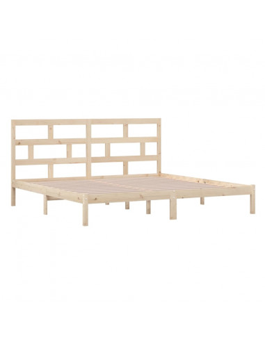 Giroletto in Legno Massello di Pino 200x200 cm