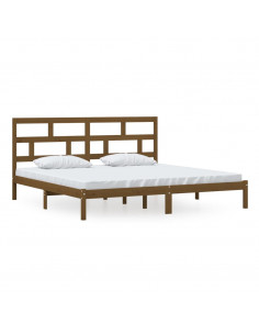 Giroletto Miele in Legno Massello 200x200 cm 2