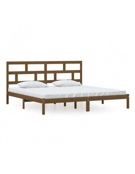 Giroletto Miele in Legno Massello 200x200 cm
