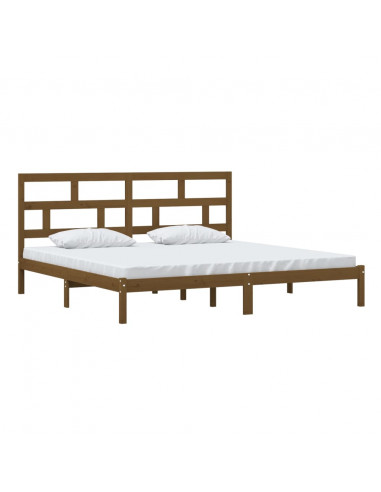 Giroletto Miele in Legno Massello 200x200 cm