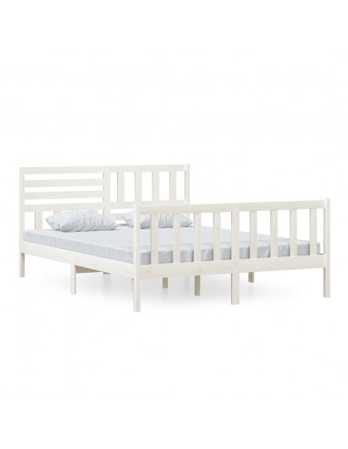 Giroletto Bianco 150x200 cm King in Legno Massello