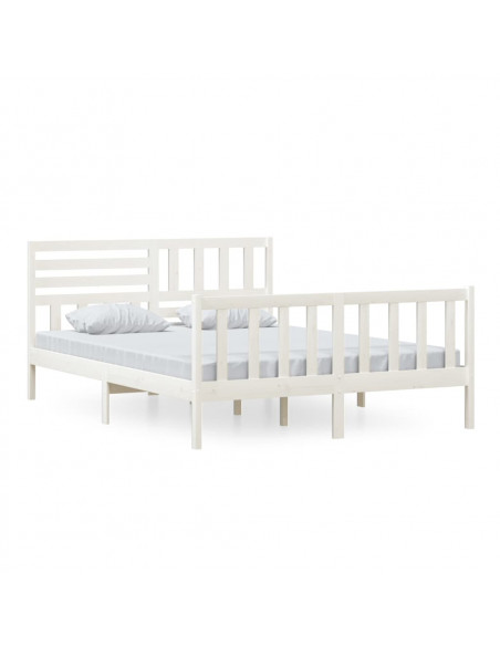 Giroletto Bianco 150x200 cm King in Legno Massello