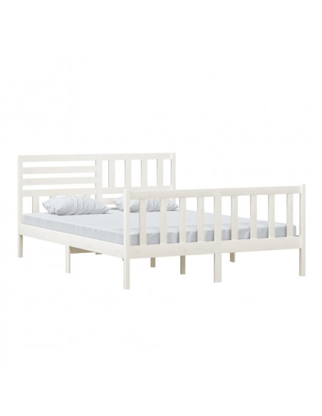 Giroletto Bianco 150x200 cm King in Legno Massello