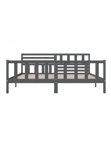 Giroletto Grigio in Legno Massello 200x200 cm