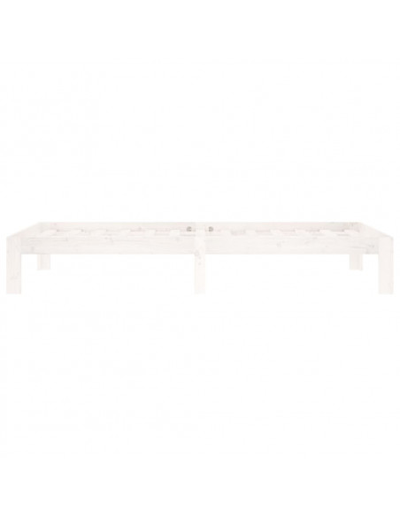 Giroletto Bianco in Legno Massello di Pino 90x200 cm