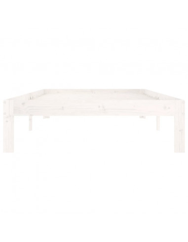 Giroletto Bianco in Legno Massello di Pino 100x200 cm