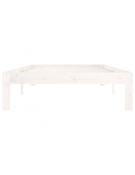 Giroletto Bianco in Legno Massello di Pino 100x200 cm