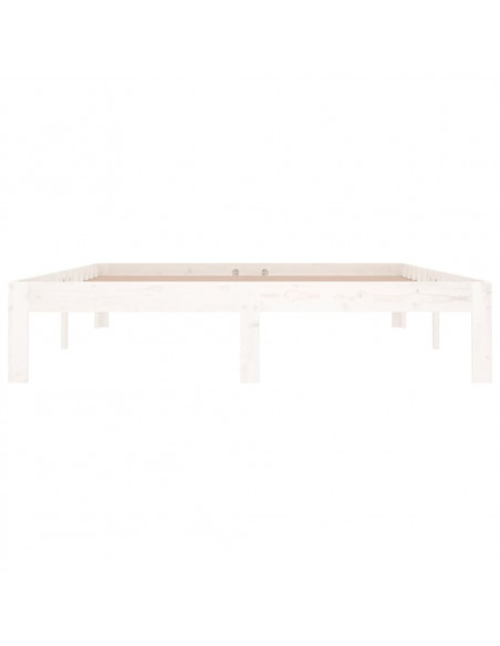 Giroletto Bianco in Legno Massello di Pino 140x190 cm