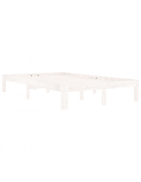 Giroletto Bianco in Legno Massello di Pino 120x200 cm
