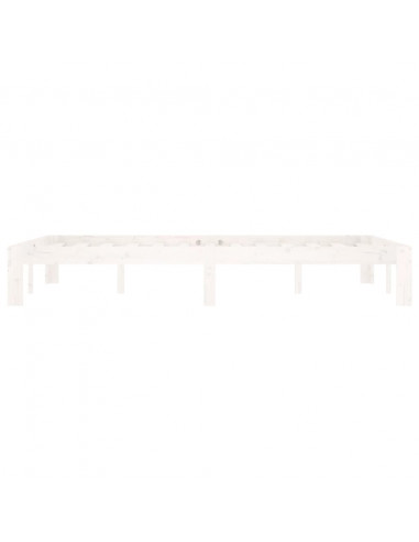 Giroletto Bianco in Legno Massello di Pino 120x200 cm