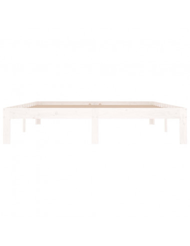 Giroletto Bianco in Legno Massello 150x200 cm King Size