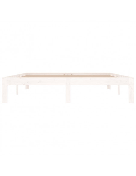 Giroletto Bianco in Legno Massello 150x200 cm King Size