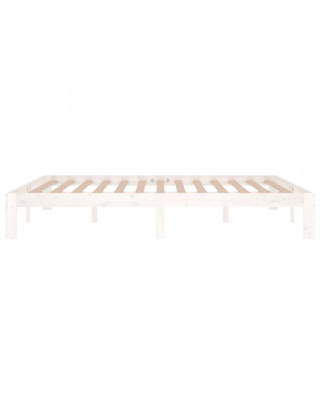 Giroletto Bianco in Legno Massello 150x200 cm King Size