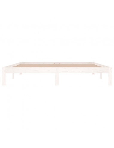 Giroletto Bianco in Legno Massello 180x200 cm Super King