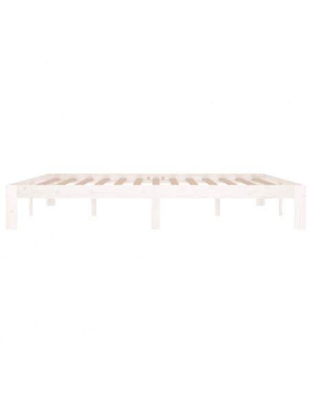 Giroletto Bianco in Legno Massello 180x200 cm Super King