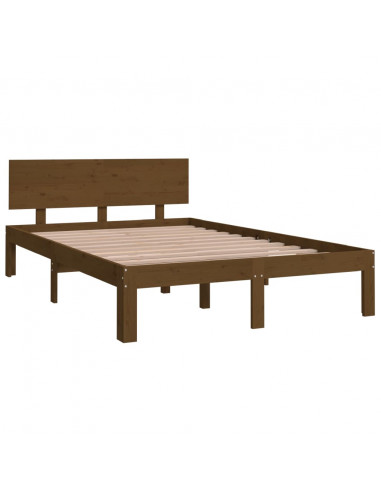 Giroletto Miele in Legno Massello 120x190 cm Small Double