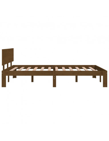 Giroletto Miele in Legno Massello 120x190 cm Small Double