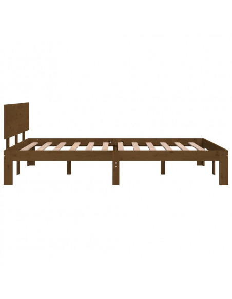 Giroletto Miele in Legno Massello 120x190 cm Small Double