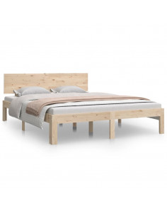 Giroletto in Legno Massello di Pino 140x190 cm 2