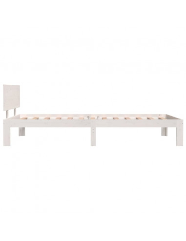 Giroletto Bianco in Legno Massello di Pino 100x200 cm